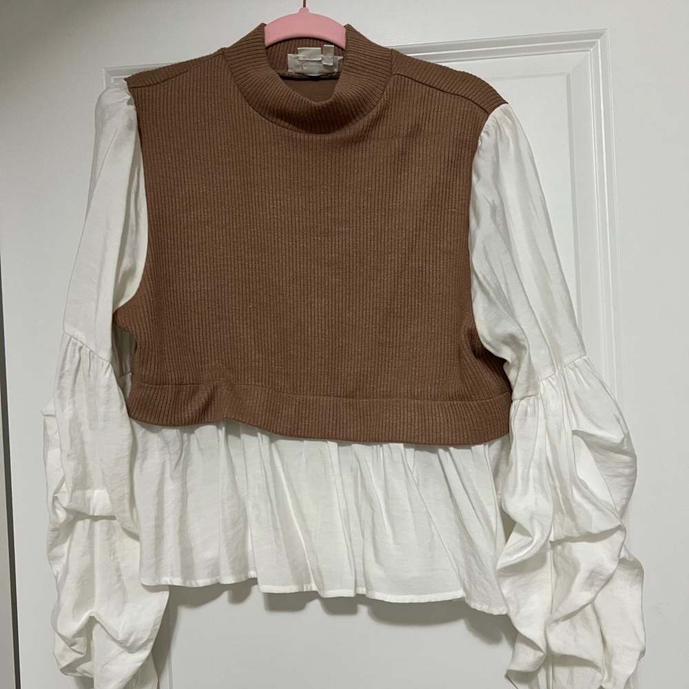 Anthropologie Layered Top
